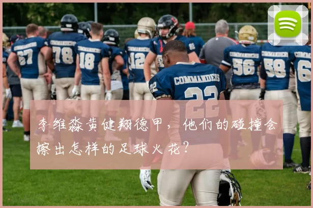 李维淼黄健翔德甲，他们的碰撞会擦出怎样的足球火花？